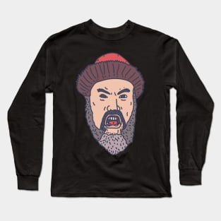 Ivan the Terrible - Russian Tsar Yelling Long Sleeve T-Shirt